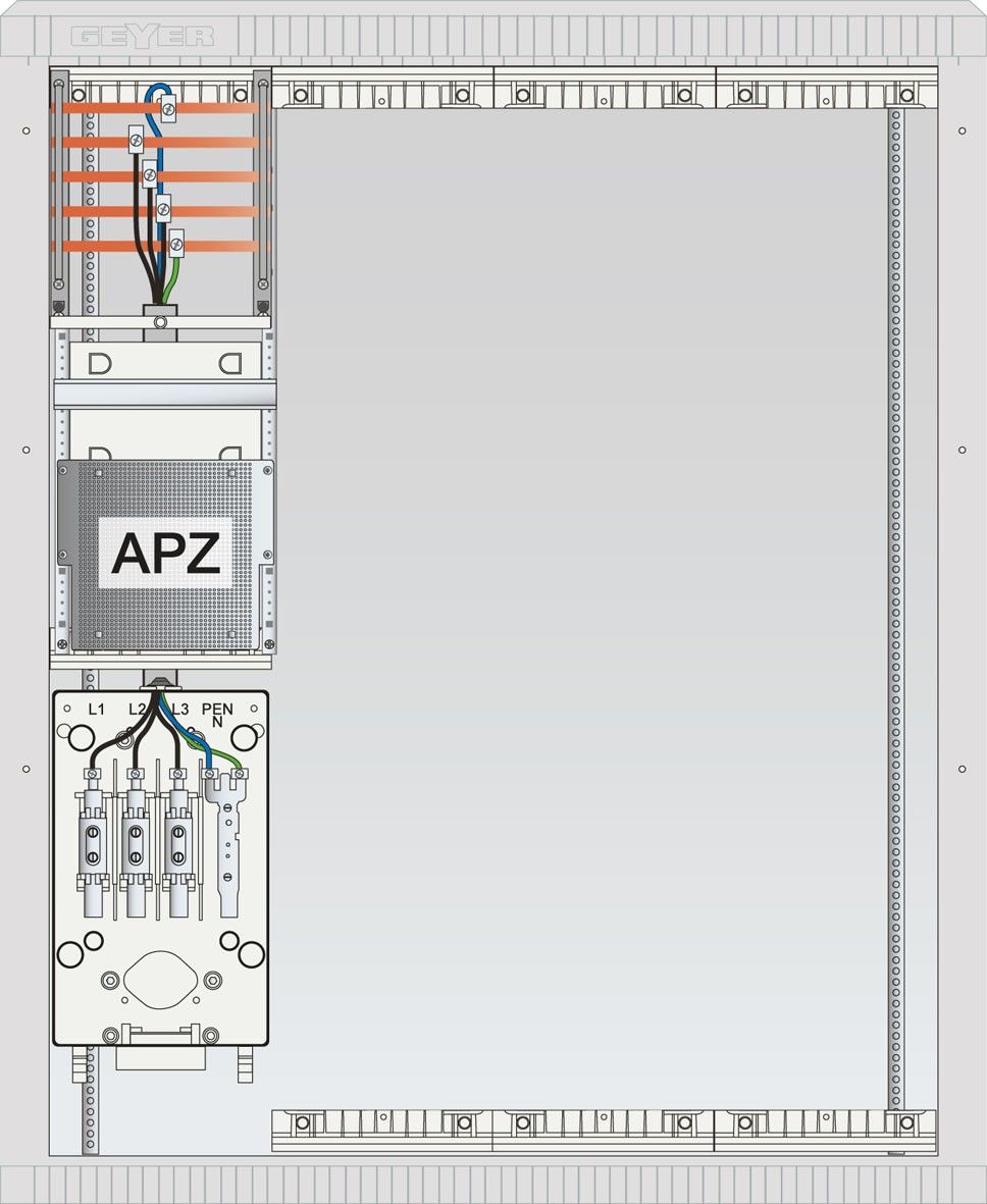 Zähleranschlussschrank SZ132AL0502