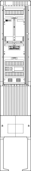 Zähleranschlusssäule SZ202ZZ1400 Zähleranschlusssäule SZ202ZZ1400