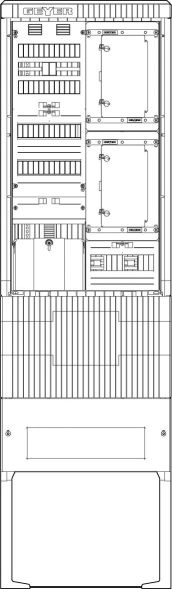 Zähleranschlusssäule SZ205ZA2505 Zähleranschlusssäule SZ205ZA2505