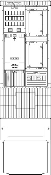Zähleranschlusssäule SZ205ZZ2506 Zähleranschlusssäule SZ205ZZ2506