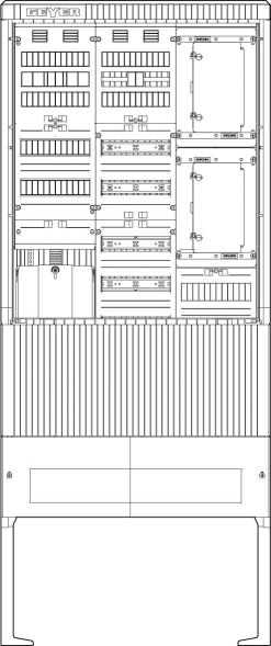 Zähleranschlusssäule SZ207ZA2402R Zähleranschlusssäule SZ207ZA2402R