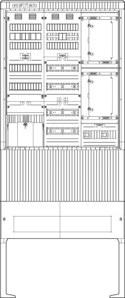 Zähleranschlusssäule SZ207ZA2505R