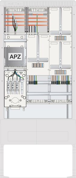 Zähleranschlusssäule SZ207ZA3402