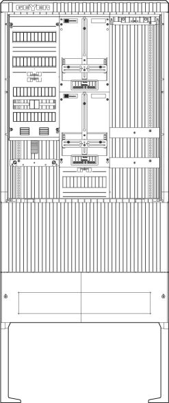 Zähleranschlusssäule SZ207ZL2500A Zähleranschlusssäule SZ207ZL2500A