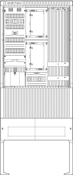 Zähleranschlusssäule SZ207ZL2505A Zähleranschlusssäule SZ207ZL2505A