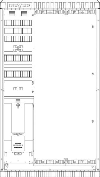 Zähleranschlussschrank SZ131AL0502 Zähleranschlussschrank SZ131AL0502