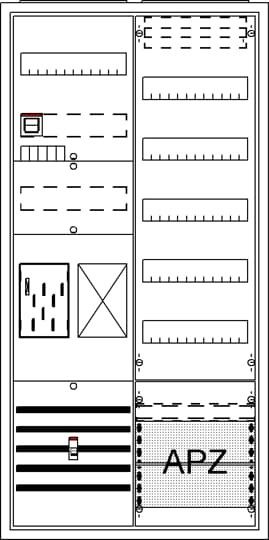 Komplettschrank BA27TB Komplettschrank BA27TB