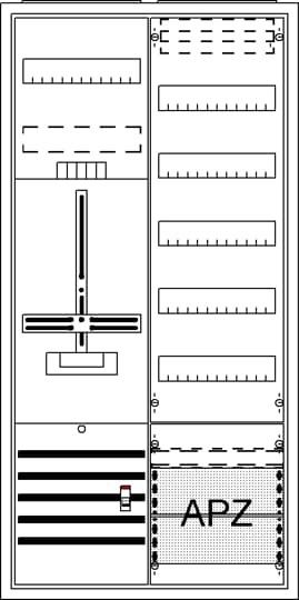Komplettschrank DA27GB Komplettschrank DA27GB