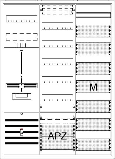 Komplettschrank DA37BD Komplettschrank DA37BD