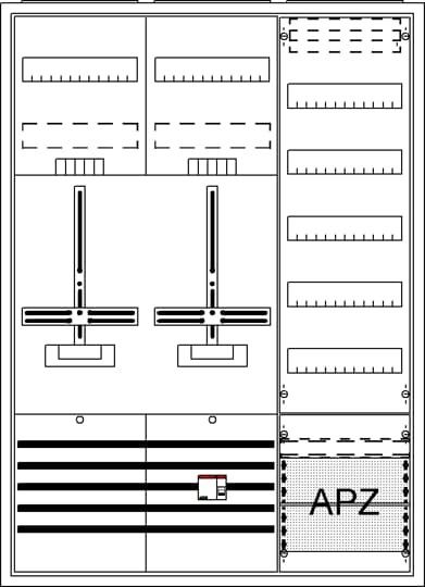 Komplettschrank DA37CGL Komplettschrank DA37CGL
