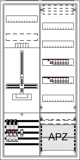 Komplettschrank DA27BB5V Komplettschrank DA27BB5V