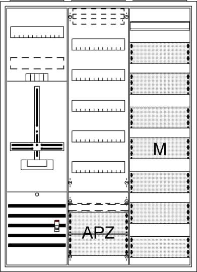 Komplettschrank DA37GD Komplettschrank DA37GD