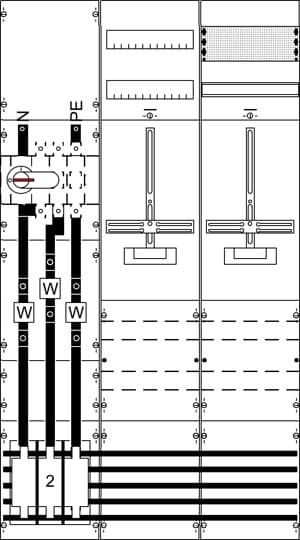 Mess-u.Wandlerfeld kpl. KA4317 Mess-u.Wandlerfeld kpl. KA4317