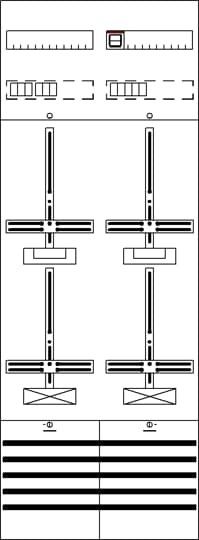 Zählerfeld DF29A2XXBM Zählerfeld DF29A2XXBM