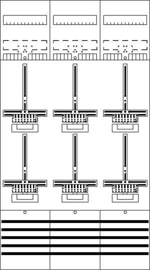 Zählerfeld DF39P6 Zählerfeld DF39P6