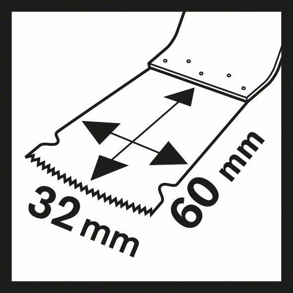Tauchsägeblatt 2608662311
