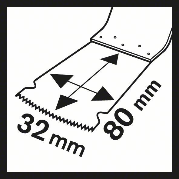 Tauchsägeblatt 2608662767