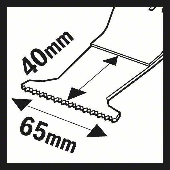 Tauchsägeblatt VE5 2608662358