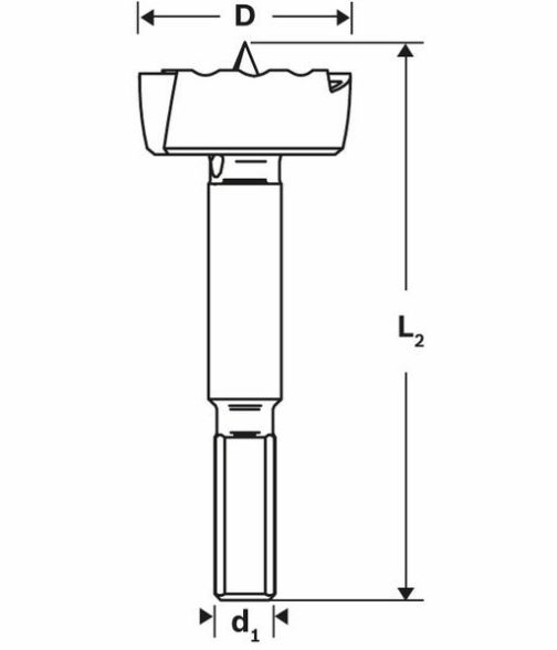 Forstnerbohrer 2608577007