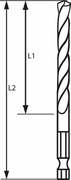 Metallspiralbohrer 2608577059 Metallspiralbohrer 2608577059