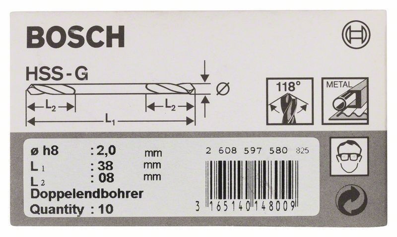 Doppelendbohrer 2608597580