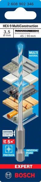 Mehrzweckbohrer Hex-9 2608902346