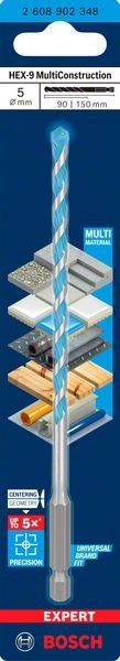 Mehrzweckbohrer Hex-9 2608902348