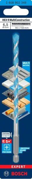 Mehrzweckbohrer Hex-9 2608902349