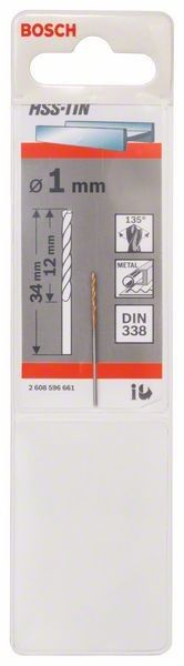 Metallspib. HSS-TIN 2608596661