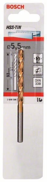 Metallspib. HSS-TIN 2608596706