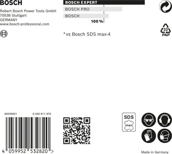 SDS-Max 8x Bohrer 2608900208