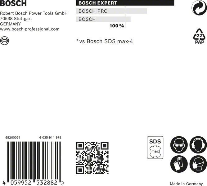 SDS-Max 8x Bohrer 2608900214