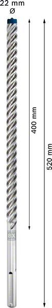 SDS-Max 8x Bohrer 2608900234