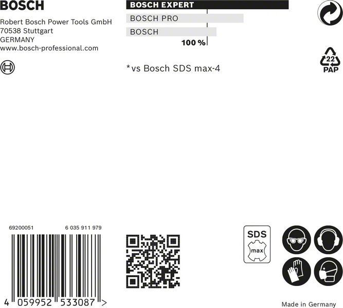 SDS-Max 8x Bohrer 2608900234