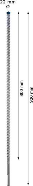 SDS-Max 8x Bohrer 2608900236