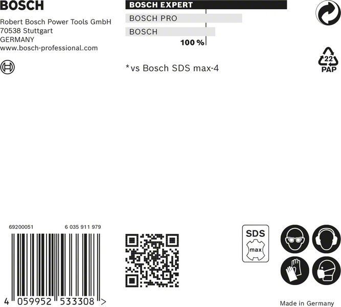 SDS-Max 8x Bohrer 2608900256