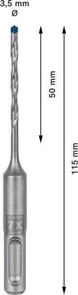 SDS-Plus 7x Bohrer 2608900055