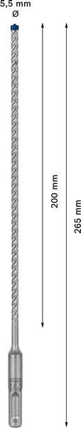 SDS-Plus 7x Bohrer 2608900068