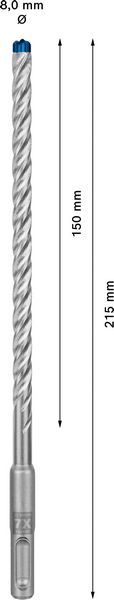 SDS-Plus 7x Bohrer 2608900089