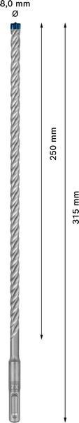 SDS-Plus 7x Bohrer 2608900091