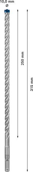 SDS-Plus 7x Bohrer 2608900100
