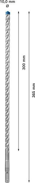 SDS-Plus 7x Bohrer 2608900101