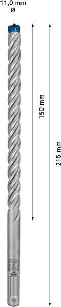 SDS-Plus 7x Bohrer 2608900106