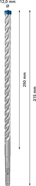 SDS-Plus 7x Bohrer 2608900111