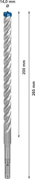 SDS-Plus 7x Bohrer 2608900121