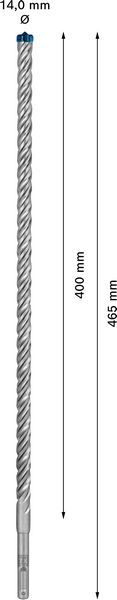 SDS-Plus 7x Bohrer 2608900124
