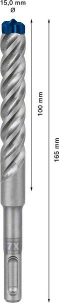SDS-Plus 7x Bohrer 2608900127