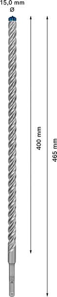 SDS-Plus 7x Bohrer 2608900129