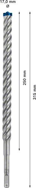 SDS-Plus 7x Bohrer 2608900137