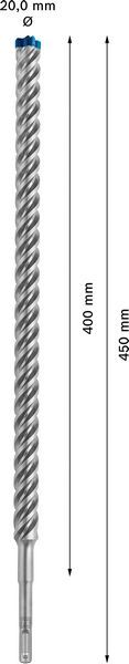 SDS-Plus 7x Bohrer 2608900143